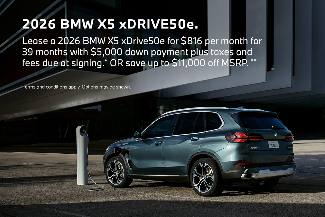2026 BMW X5 xDrive50e